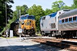 CSX Amtrak Meet One